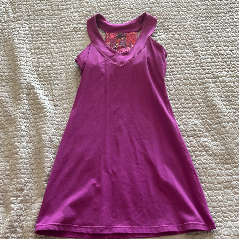 Athletic built in bra dress size 2